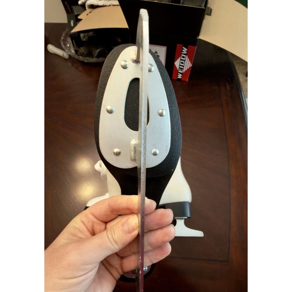 Aerflyte Ice Skates NEW Vintage Style Figure Skates Unisex Leather Classic - Picture 9 of 10